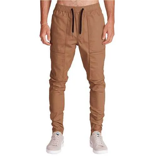 Men Fashion Loose Cotton Mid Rise Harem Outdoor Pants