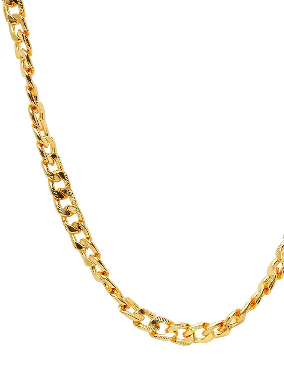 Men Gold-Plated Handcrafted Statement Chain