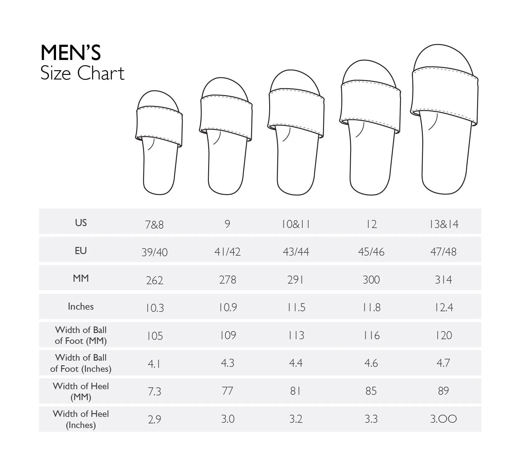 Men’s Slide - Shore