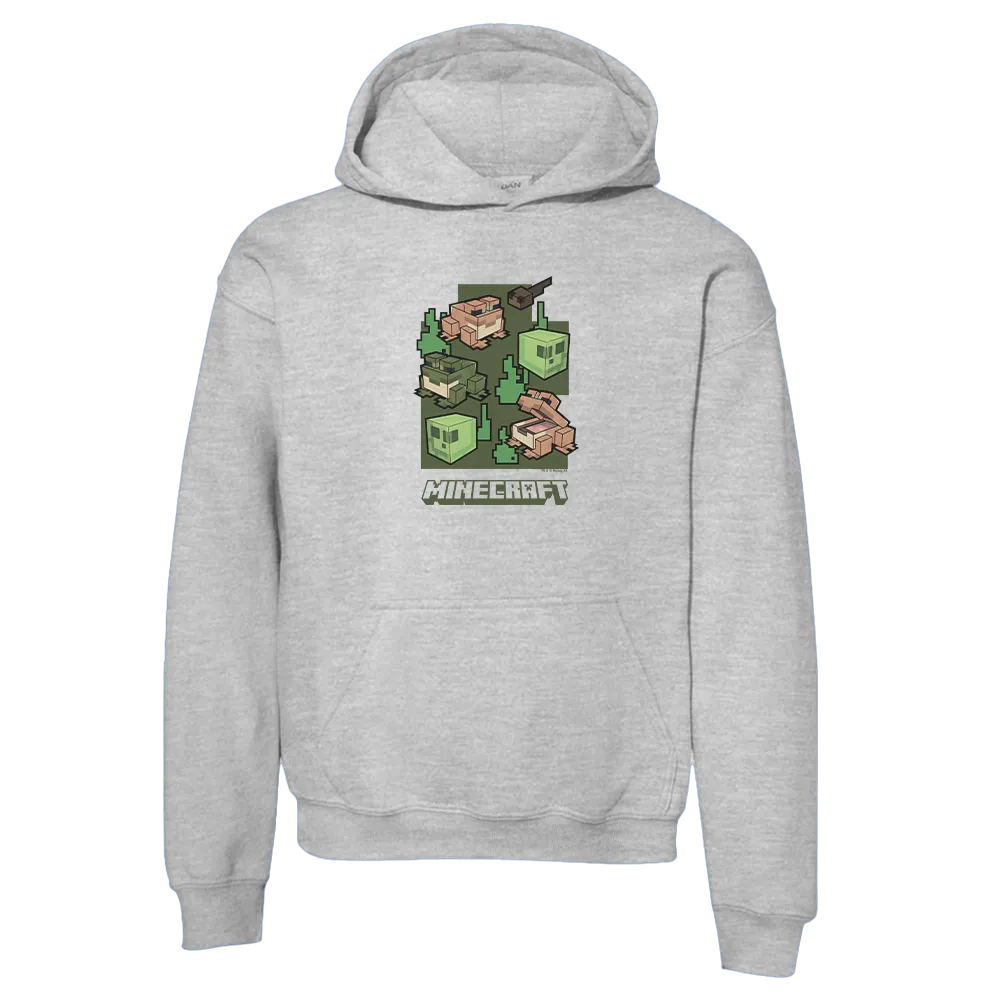 Minecraft Frogs Kids Hooded Sweatshirt