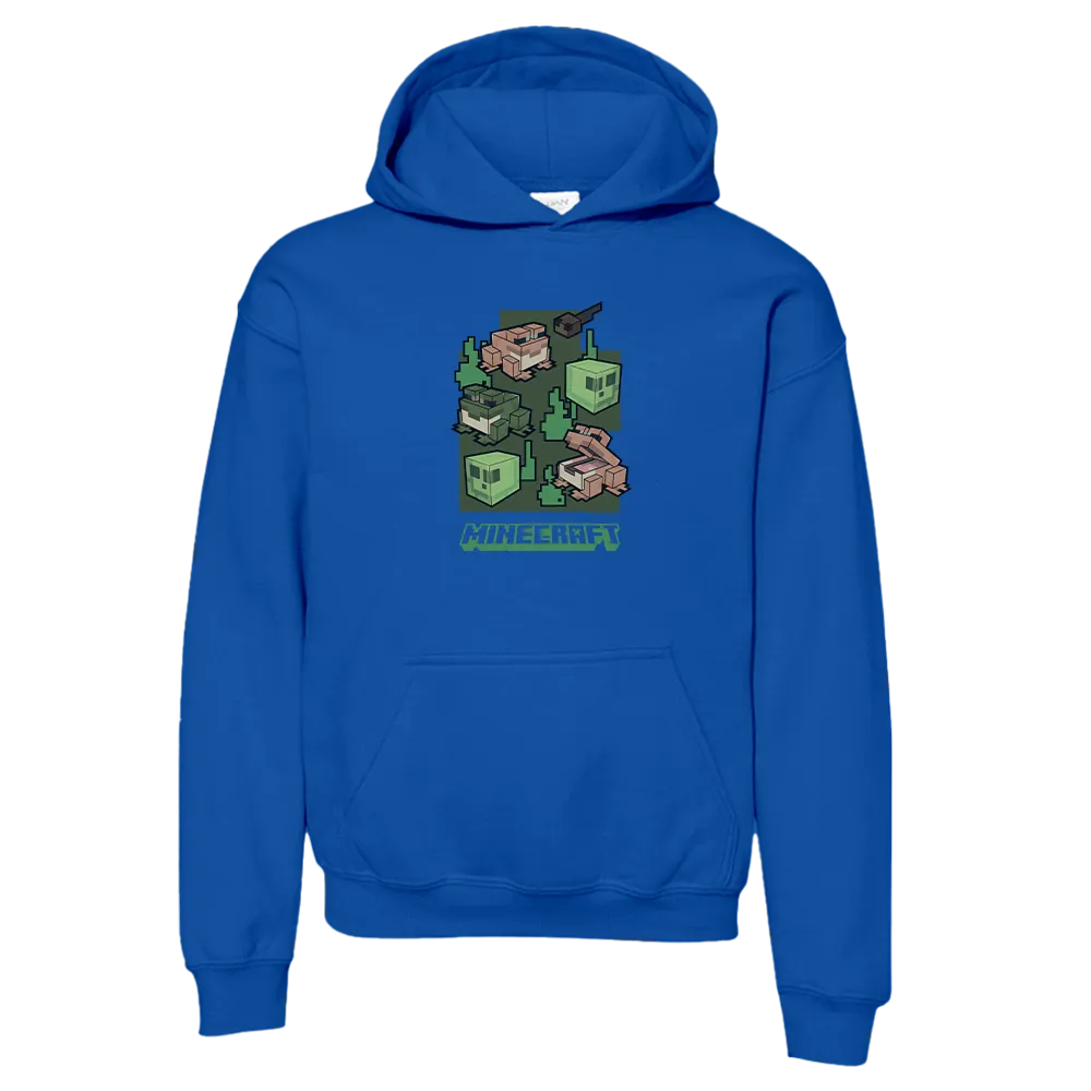 Minecraft Frogs Kids Hooded Sweatshirt