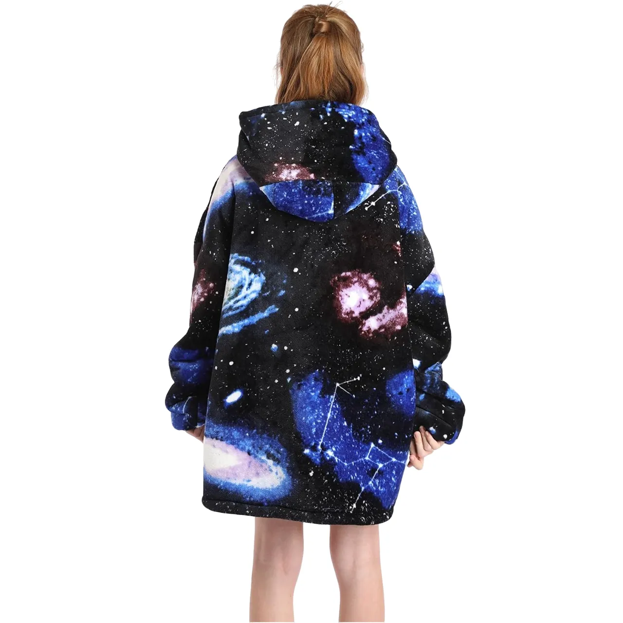 My Snuggy - Kids Dark Galaxy Hoodie Blanket