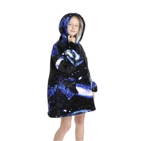 My Snuggy - Kids Dark Galaxy Hoodie Blanket