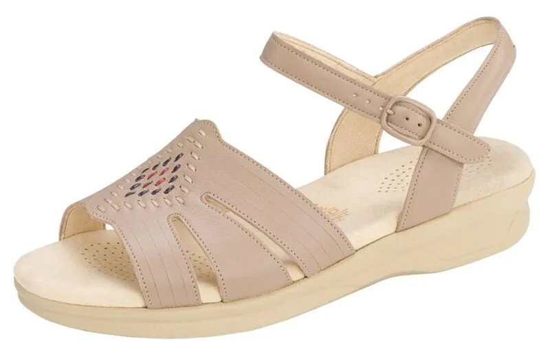 NATURAL | SAS WOMEN Huarache Quarter Strap Sandal NATURAL HUARACHE037 Made in USA Brandy's Shoes