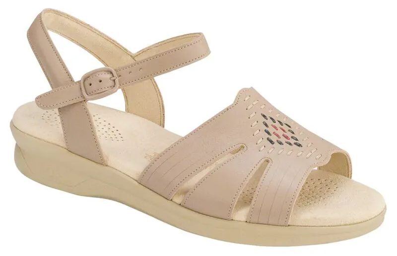 NATURAL | SAS WOMEN Huarache Quarter Strap Sandal NATURAL HUARACHE037 Made in USA Brandy's Shoes