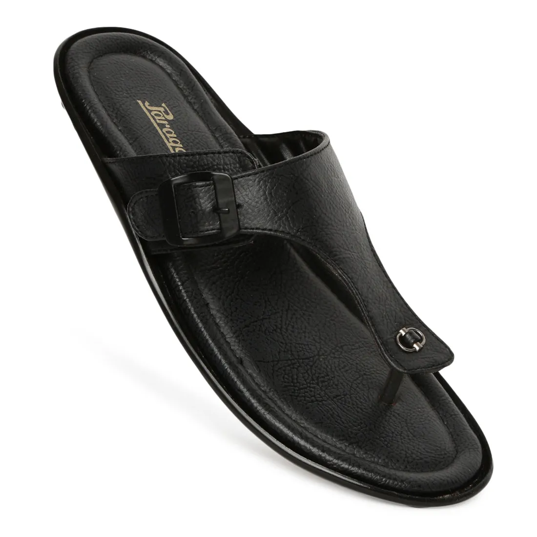 Paragon Men Black Vertex Sandal (PU66427GP_BLK)