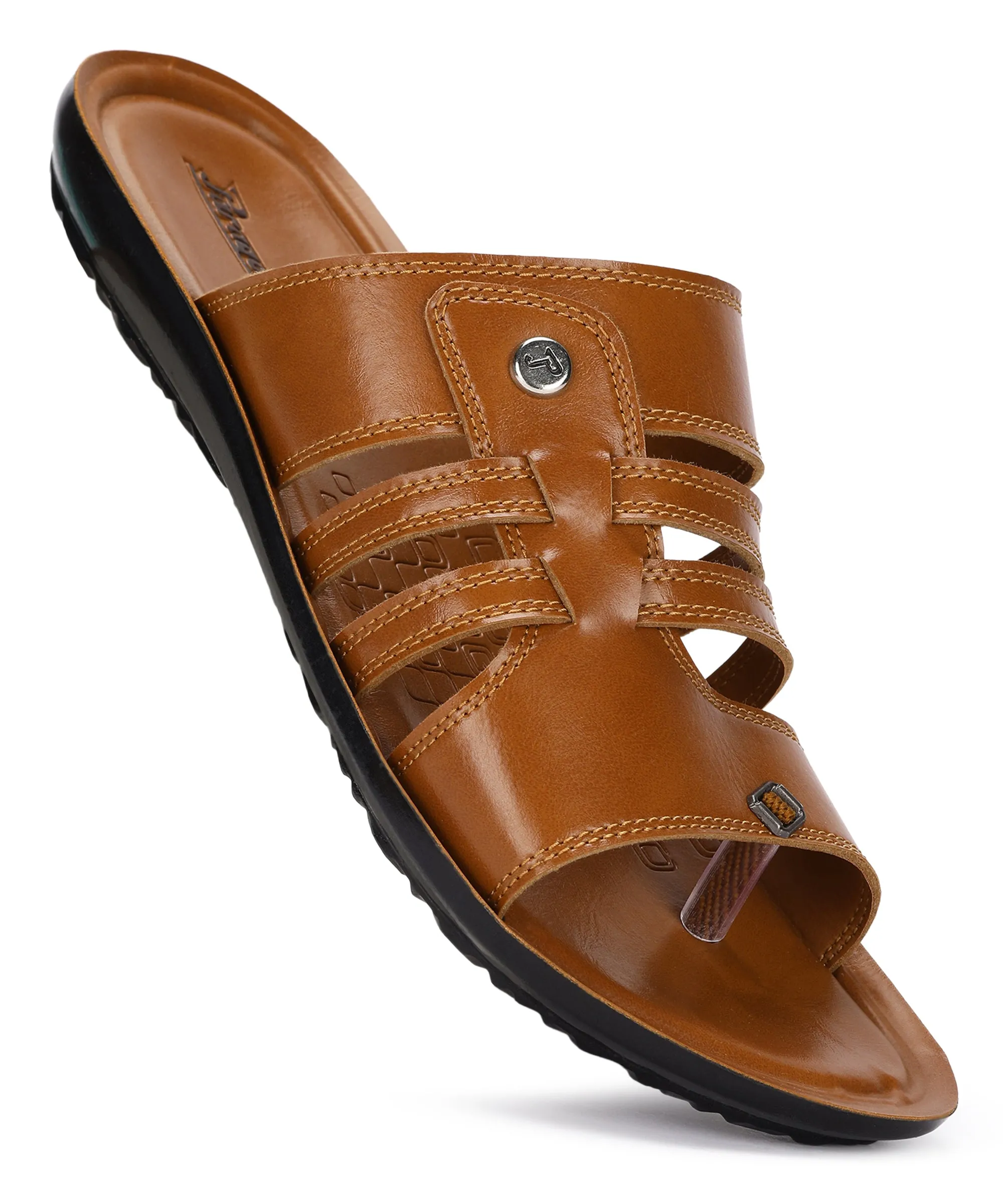 Paragon PUK2228G Men Stylish Sandals | Comfortable Sandals for Daily Outdoor Use | Casual Formal Sandals with Cushioned Soles