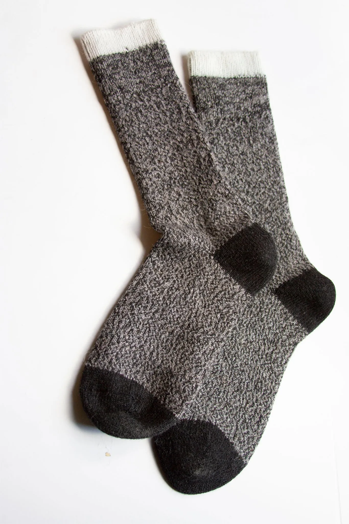 Pata Paca Socks - Black Marl