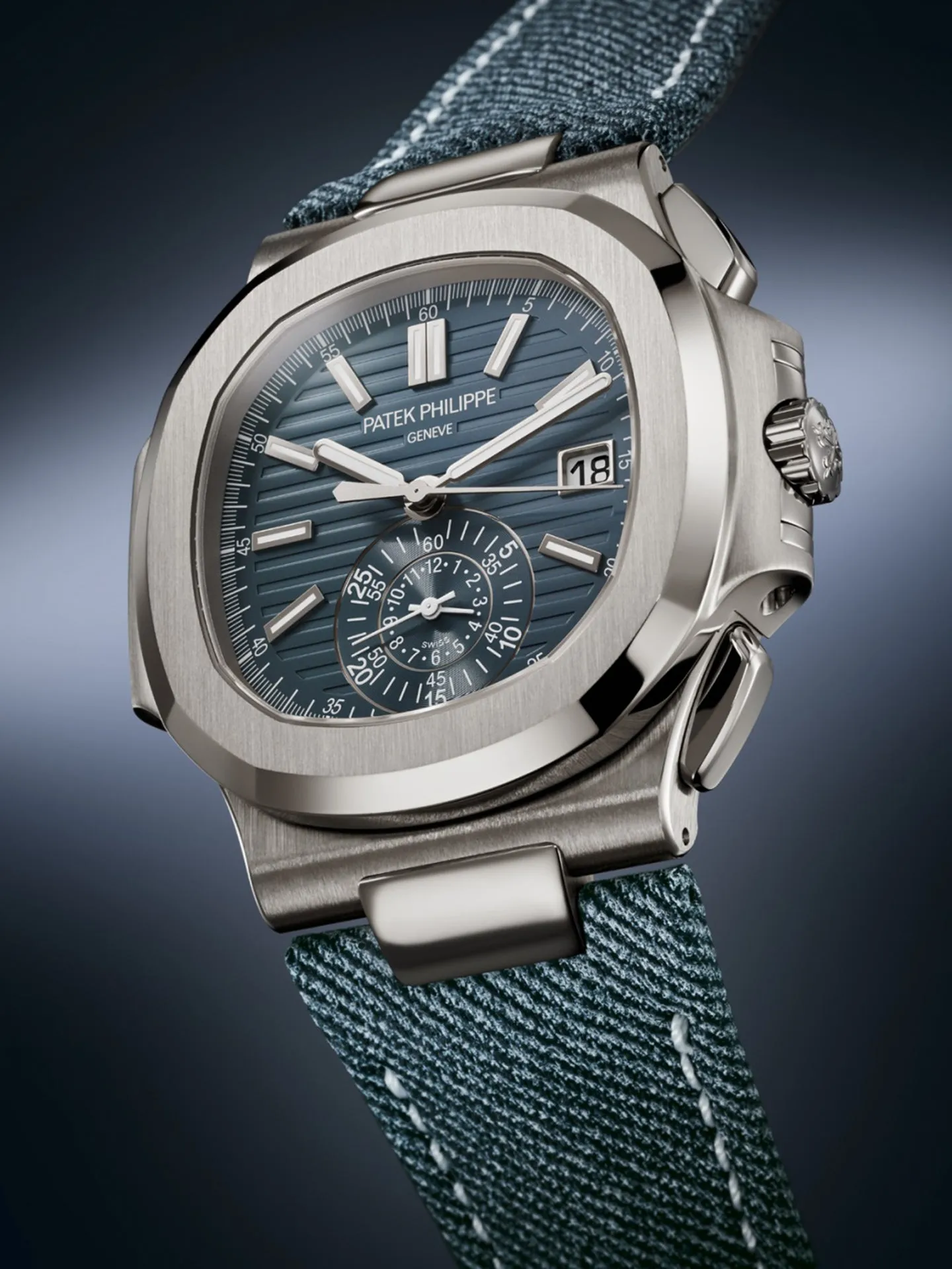 Patek Philippe Nautilus Watch Ref. 5980/60G-001