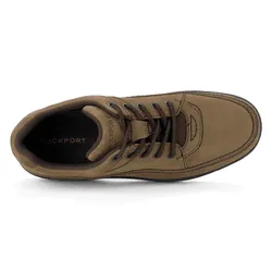 Rockport World Tour Mens Comfortable Chocolate Nubuck Leather Shoes