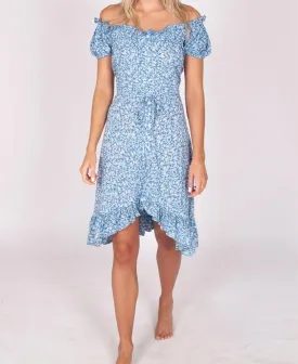 Sabrina Dress | Wildflower Blue