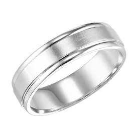 Satin Finish Wedding Band