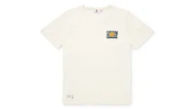 SUN RUN T–SHIRT WOMEN'S - OFF WHITE