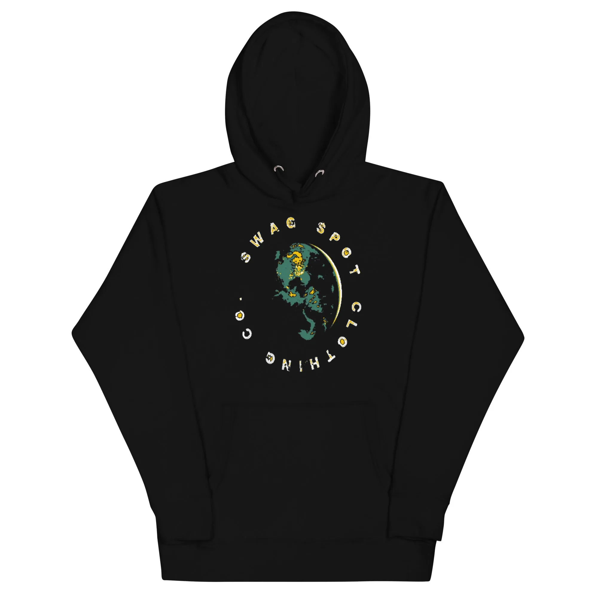 Swag World Green Graphic Unisex Hoodie