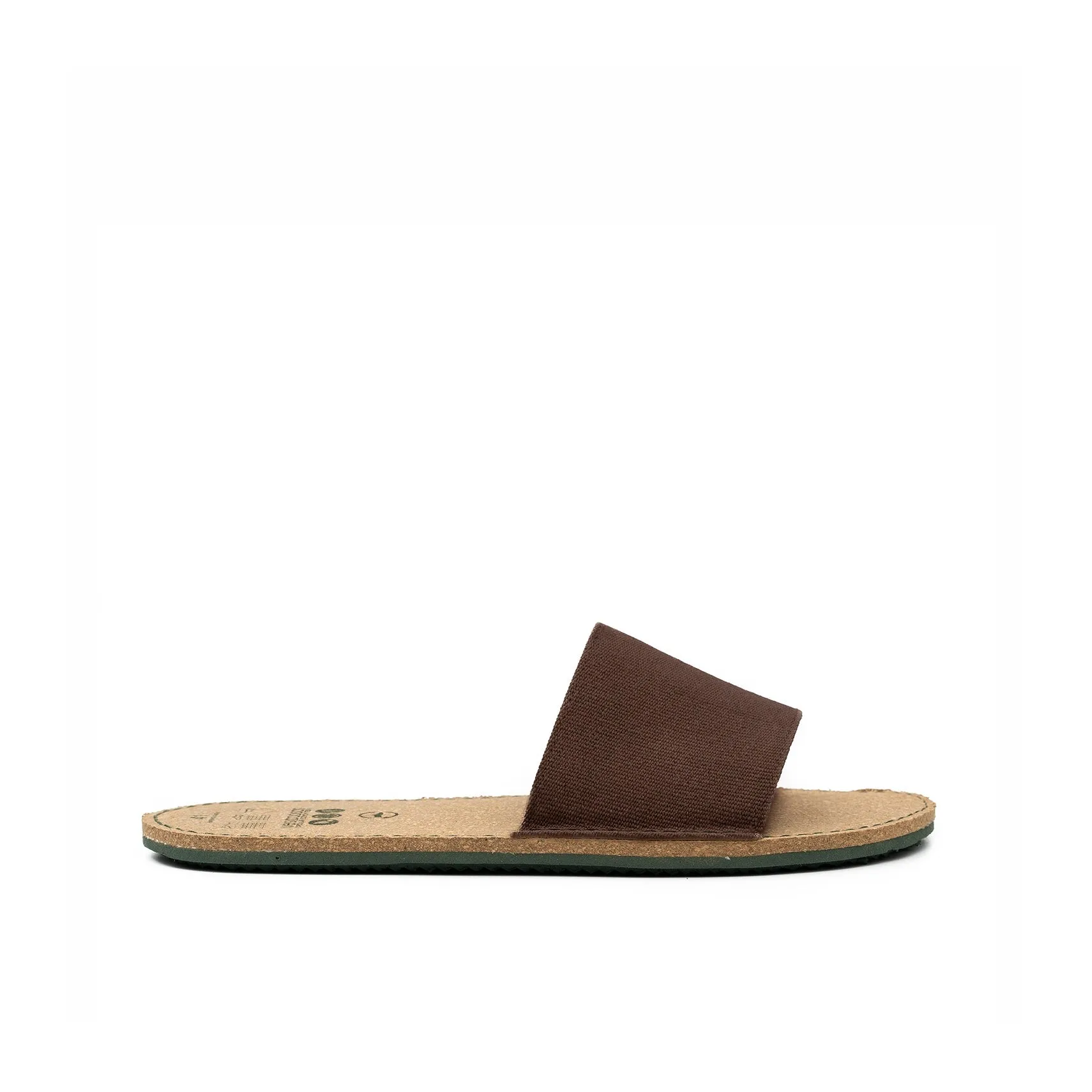 Vegan sandal brown BEA006