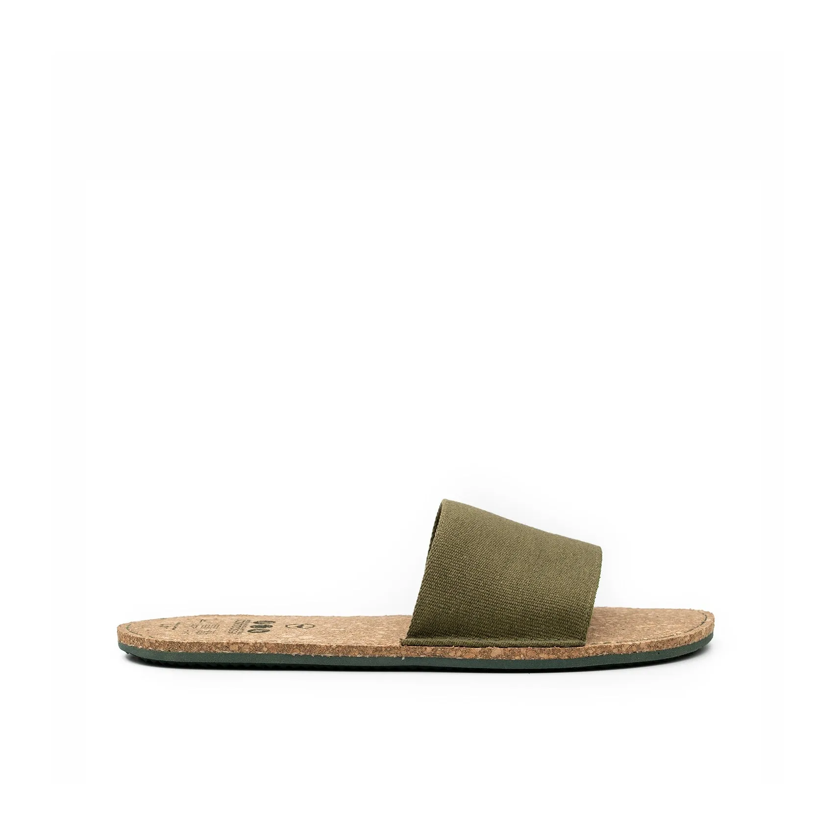 Vegan sandal khaki GAN008