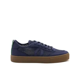 Vegan sneaker mesh marine BRI003