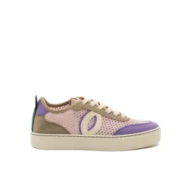 Vegan sneaker mesh rose-lilac BRI014