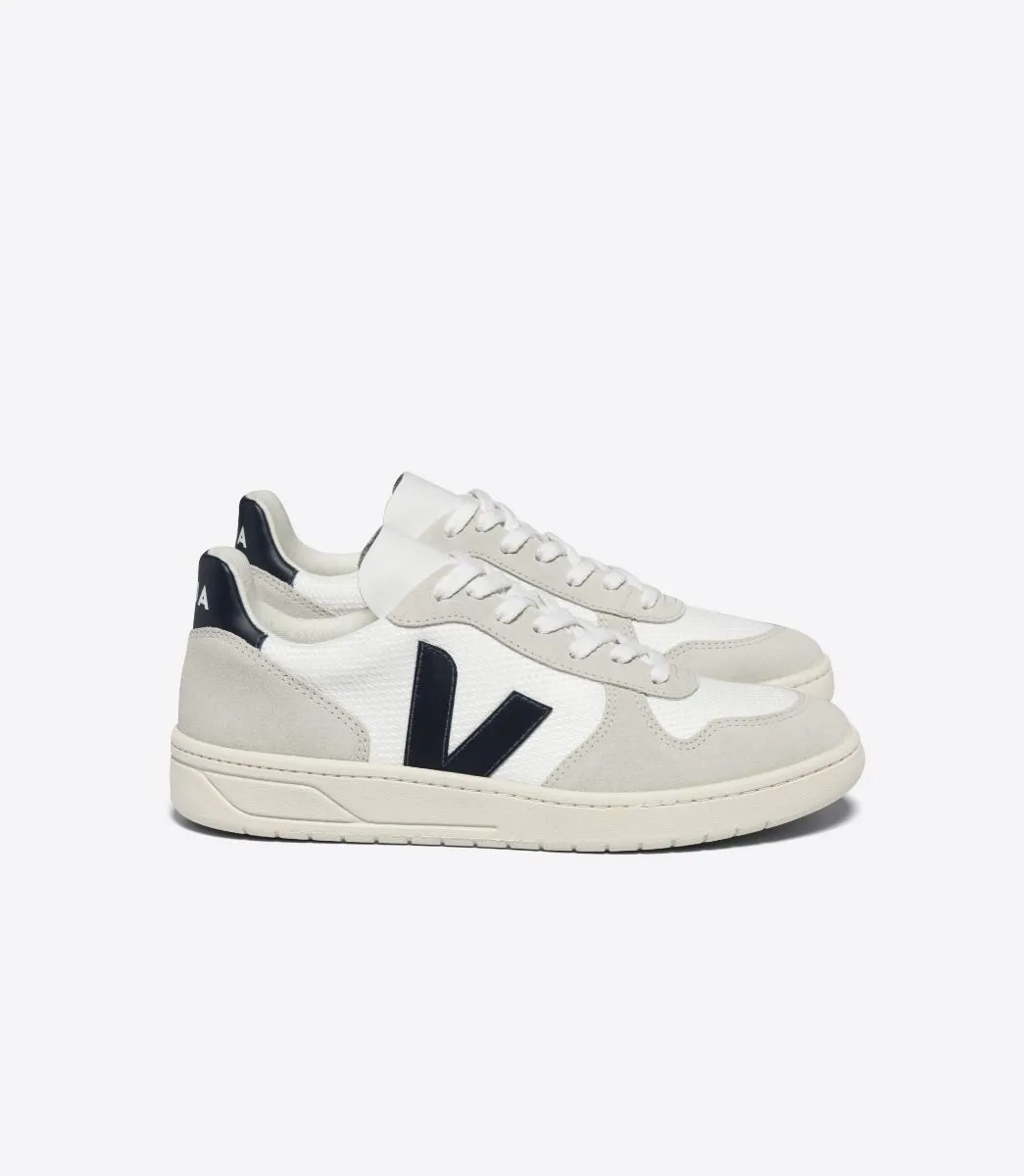 Veja V10 Nautico - Eco-Friendly B-Mesh Trainers in Stylish White