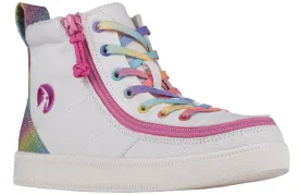 White Rainbow BILLY Classic Lace High Tops