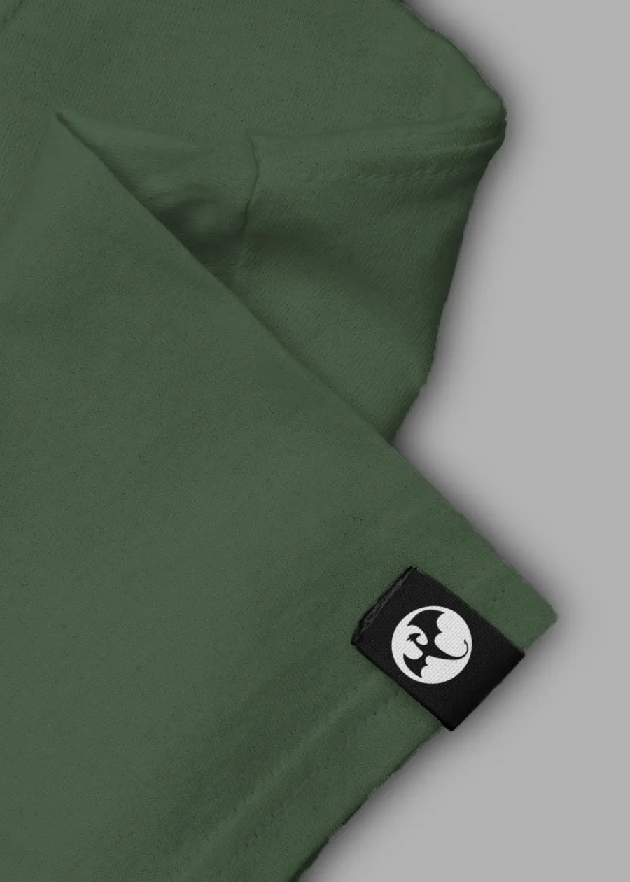 Women Solid Half Sleeve T-Shirt - Basil Green