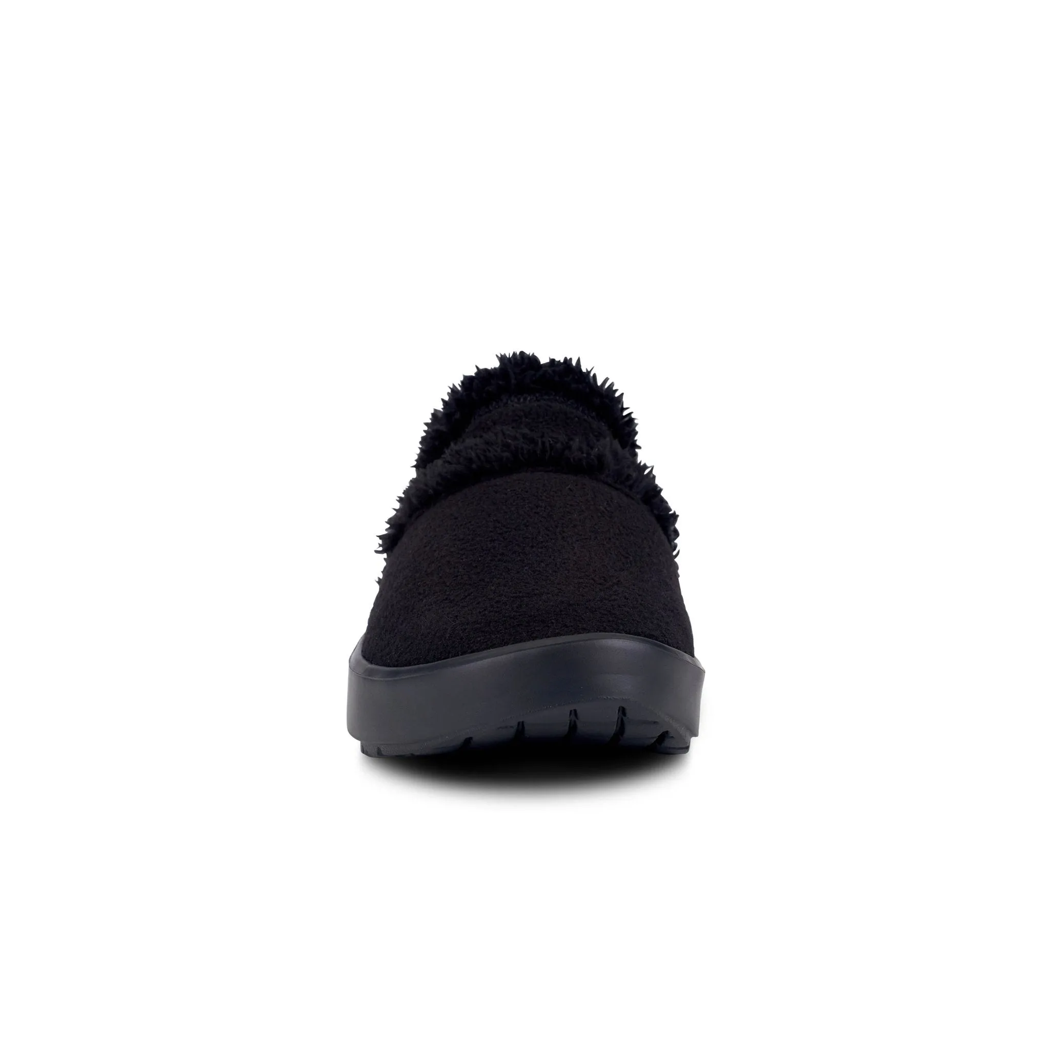 Black Womens Oocoozie Mule Shoe with Optimal Comfort and Style