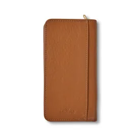 Zip Around Leather Wallet